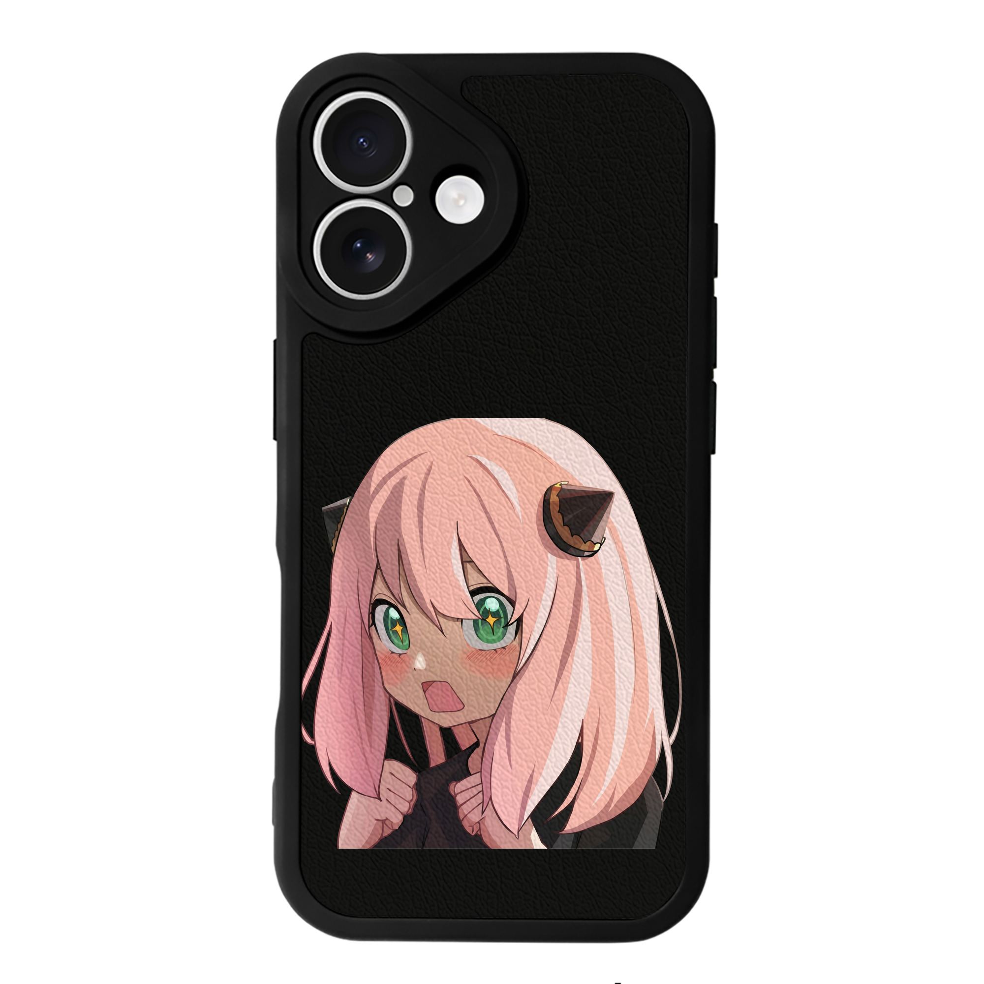 （画像用） SPY×FAMILY间谍家家酒 【iPhone 16シリーズ対応】シリコンスマホケース（レザー調） 材質：シリコン